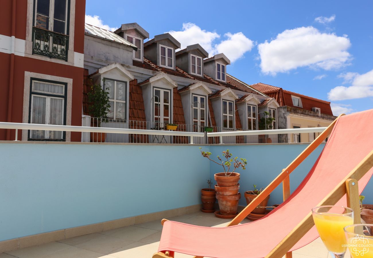 Apartamento em Lisboa - Azulejos' Charming Apartment with Terrace 2 by Lisbonne Collection