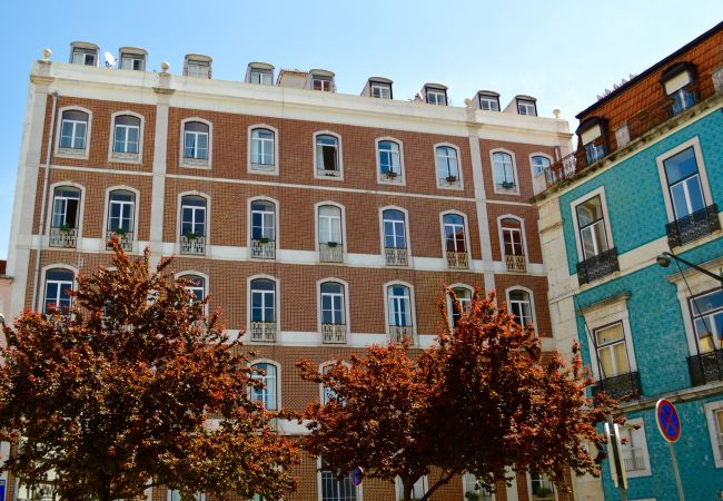 Bom edifício agradável para alugar em Lisboa para férias em família